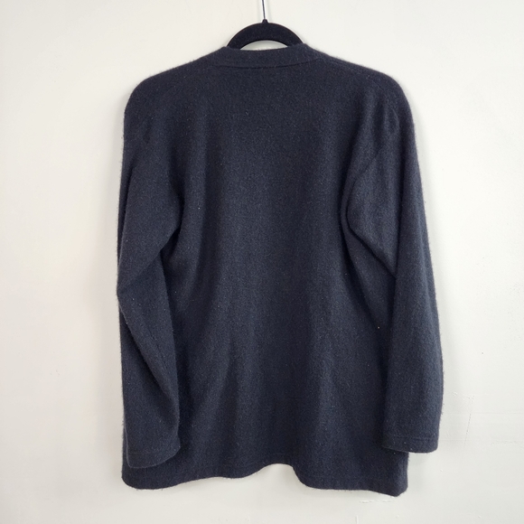 Brunello Cucinelli Black Cashmere Cardigan Sweater - Picture 3 of 3